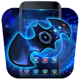 3D bat hero fidget spinner theme icon