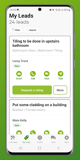 Rated People for Tradespeople Screenshot 4 - AppWisp.com