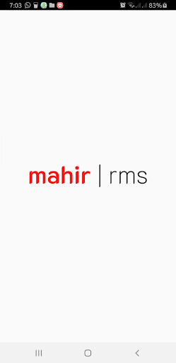 Mahir Waiters App Screenshot