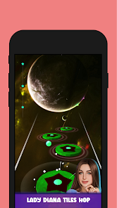 Lady Diana Magic Tiles Hop Edm 1.0 APK + Mod (Free purchase) for Android