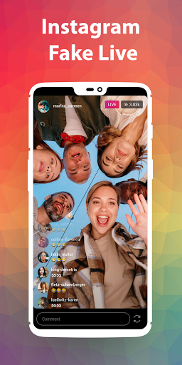 Fake Live Prank Screen 2
