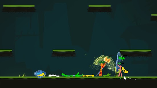 Stick Hero: Exile Fighter Screenshot