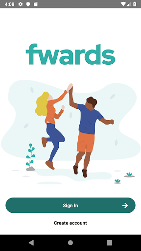 Android application Fwards screenshort