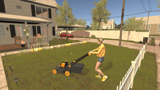 เครื่องจำลองการตัดหญ้าแบบตัดหญ