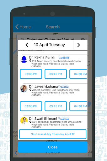 HealthxApp Screen 3