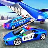 Cargo Airplane Police Vehicle icon