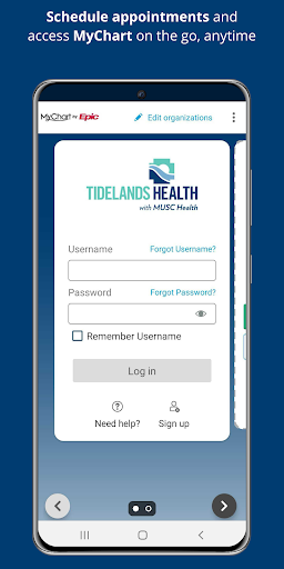 My Tidelands Health Screen 3