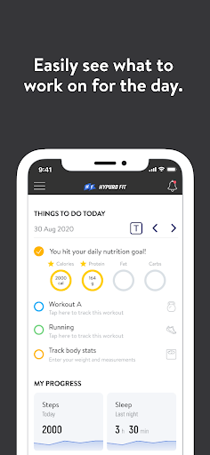 Hypuro Fit Screen 2
