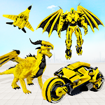 Cover Image of 下载 Flying Dragon Transport Truck Transform Robot Game 40 APK