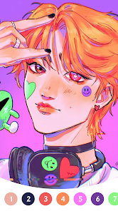 Kaappaus 6 Stray Kids Paint by Number android