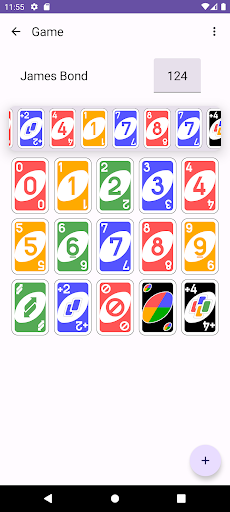 UNO Score Counter Screen 2