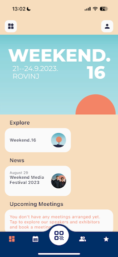Android application Weekend.16 screenshort