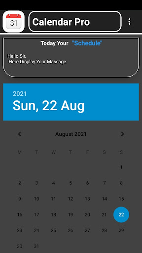 Calendar Pro - Keep Notify Screen 2