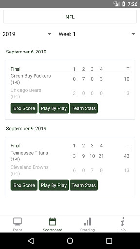 Watch NFL Live Football Stream for FREE