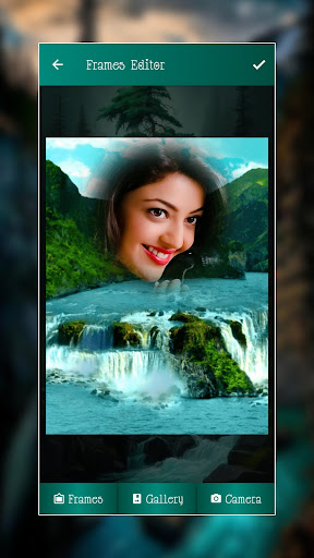 Android application Waterfall Photo Frame screenshort