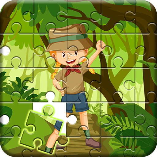 Jigsaw Cartoon Puzzle Game logo