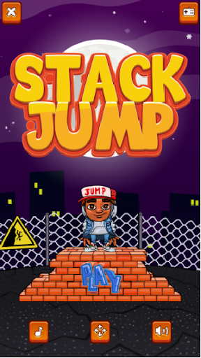 Android application Stack Jump Dance screenshort