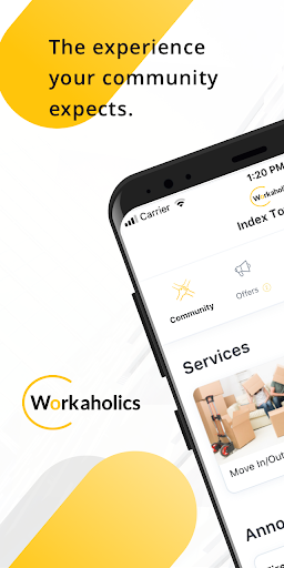 Android application WorkaholicsQA screenshort
