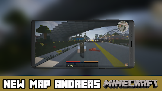 New Map San Andreas for MCPE