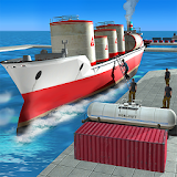 Oil Tanker Cargo Ship Simulator Games 2018 icon