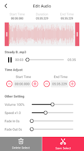 Music Editor - Audio Editor Screenshot