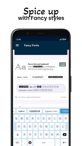 Fancy Font Style For Flipfont Screen 3