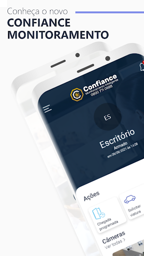Android application Confiance Monitoramento screenshort