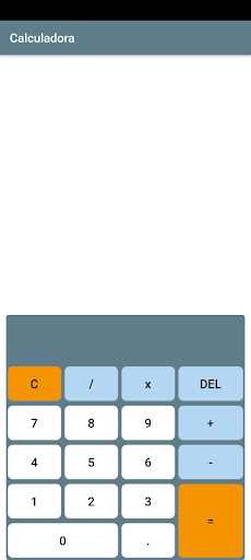 Android application CalcuVentas screenshort