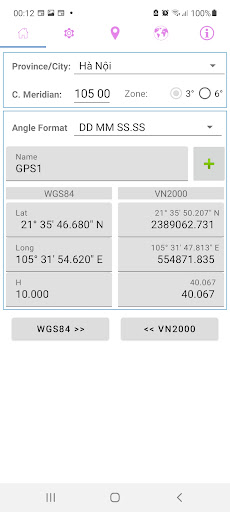 Android application VN2000 Converter screenshort