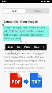 PDF Scanner - OCR, PDF Creator