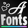 Amazing Fonts Keyboard Application icon