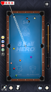8 Ball Hero - Pool Billiards Puzzle Game screenshots 3
