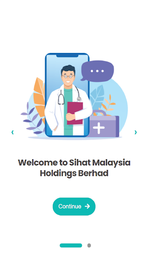 Android application Sihat Malaysia Patient Apps screenshort