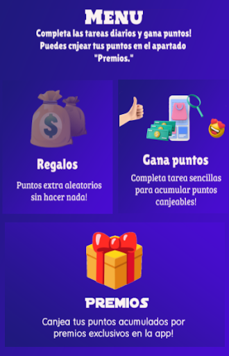 Android application XRegalos Plus screenshort