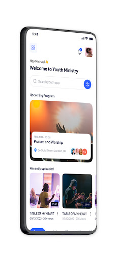 COP Youth Ministry App Screen 2