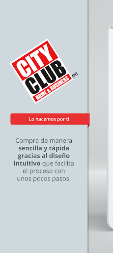 Android application City Club screenshort