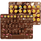 Chocolate Emoji Keyboard Theme icon