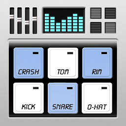 চিহ্নৰ প্ৰতিচ্ছবি Drum Machine - Pad & Sequencer