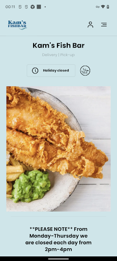 Android application Kam's Fish Bar- Uckfield screenshort