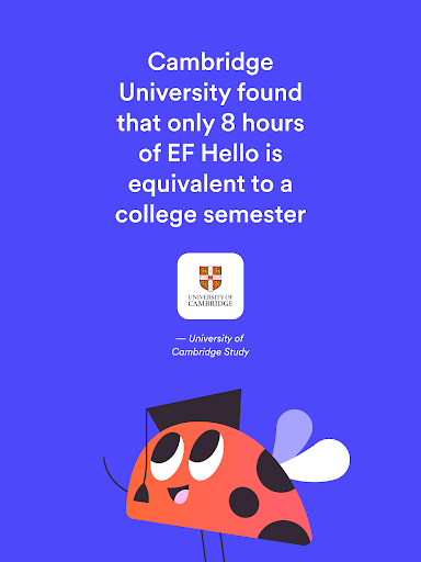 Screenshot of EF Hello: Language Learning