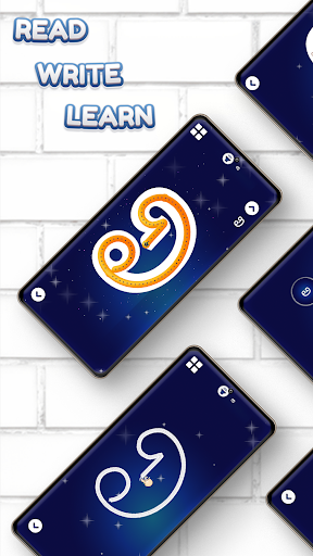 Android application Learn Kannada Alphabet Writing screenshort