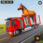 Cover Image of Télécharger Animal Transport Truck Games  APK