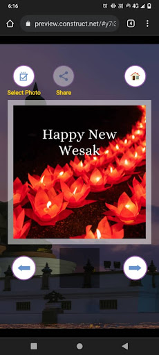 Happy Wesak Day 2024 Screenshot