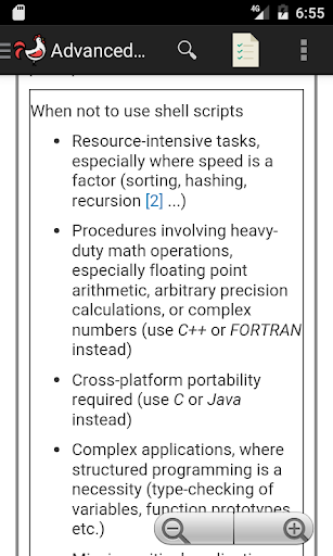 Advanced Bash Scripting Guide