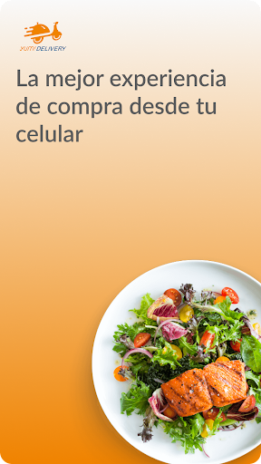 Android application YumDelivery Comida a Domicilio screenshort