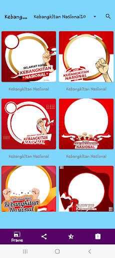 Kebangkitan National Day Frame