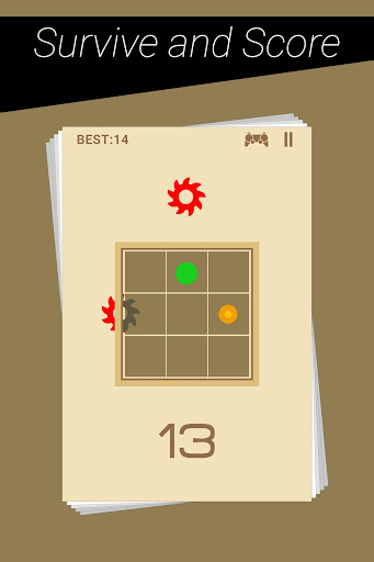 Android application Survival Game screenshort