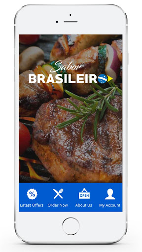 Android application Sabor Brasileiro screenshort