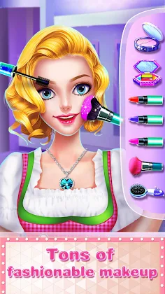 World Princesses Makeup Travel - Screenshot 1