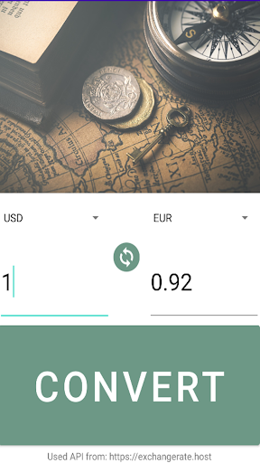 Android application Currency Exchanger screenshort
